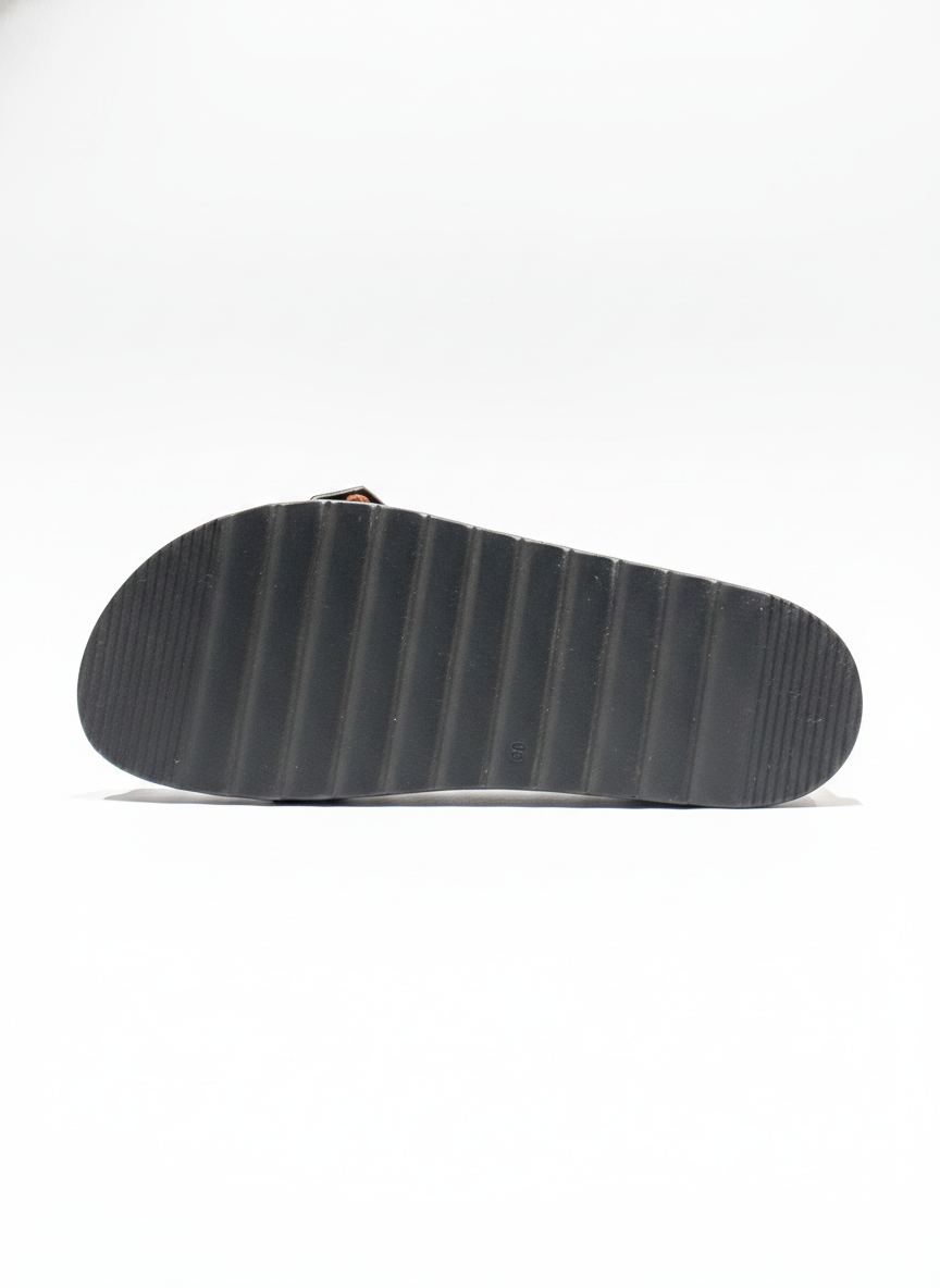 TUNEZ-262 Sandalia plana ALASKA burdeos | Bildmaterial bereitgestellt von SHOES.PLEASE.