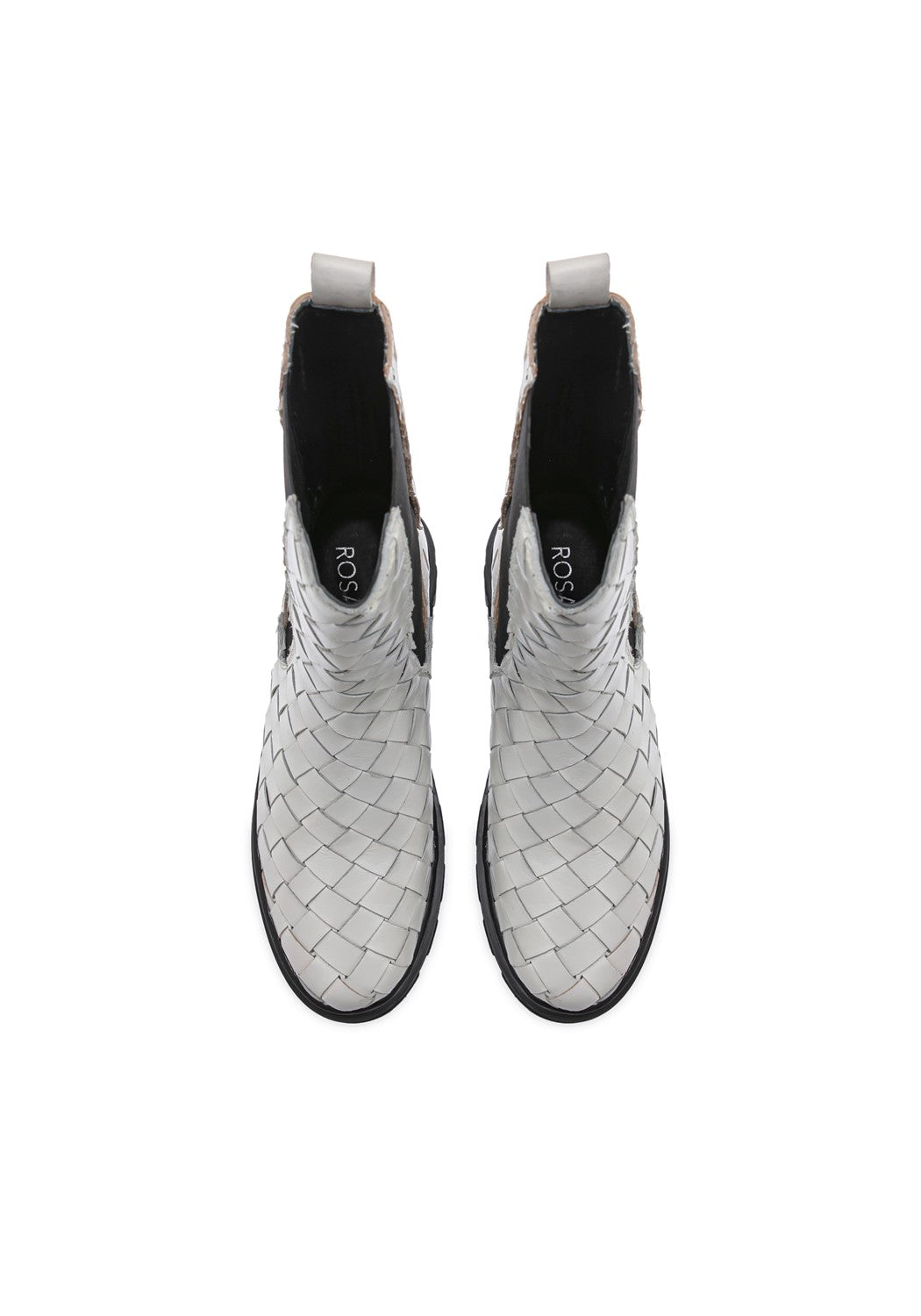 RSKate Boot braided ivory/black | Bildmaterial bereitgestellt von SHOES.PLEASE.