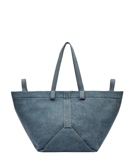 Elvira Blue Denim Shopper L blue denim