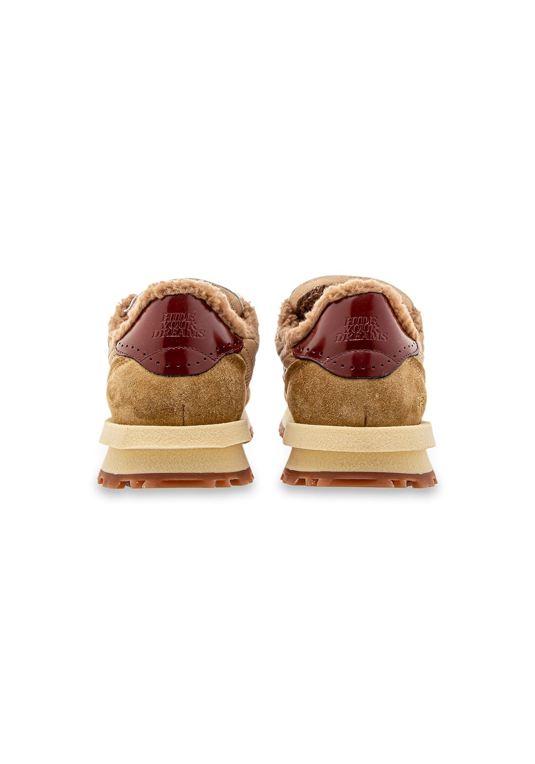 TENKEI POLAR FLEECE W light brown/burgun | Bildmaterial bereitgestellt von SHOES.PLEASE.