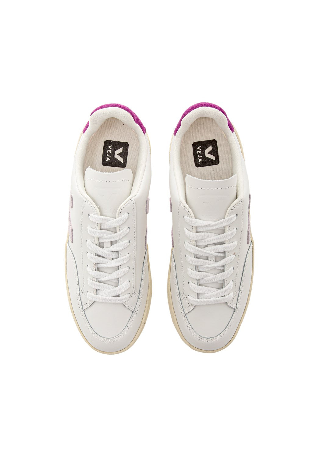 V-12 Leather xtr-wht_parme_magenta | Bildmaterial bereitgestellt von SHOES.PLEASE.