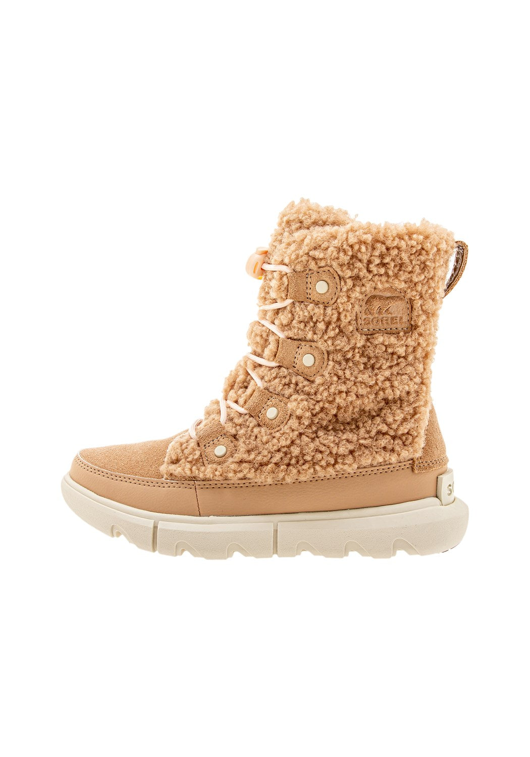 YOUTH SOREL EXPLORER™ COZY canoe/ chalk | Bildmaterial bereitgestellt von SHOES.PLEASE.