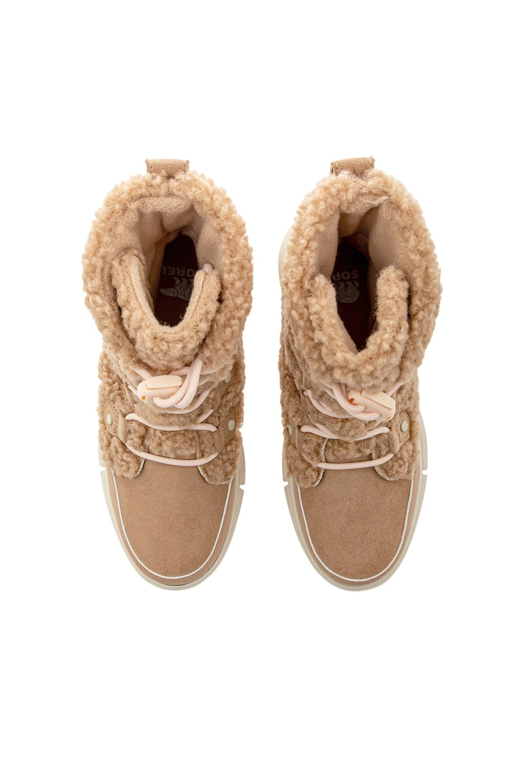 YOUTH SOREL EXPLORER™ COZY canoe/ chalk | Bildmaterial bereitgestellt von SHOES.PLEASE.