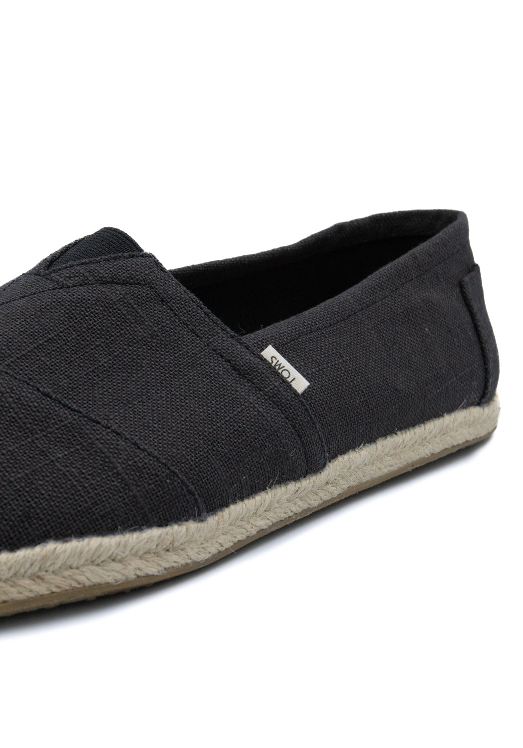 10008356 MN Linen Rope black | Bildmaterial bereitgestellt von SHOES.PLEASE.