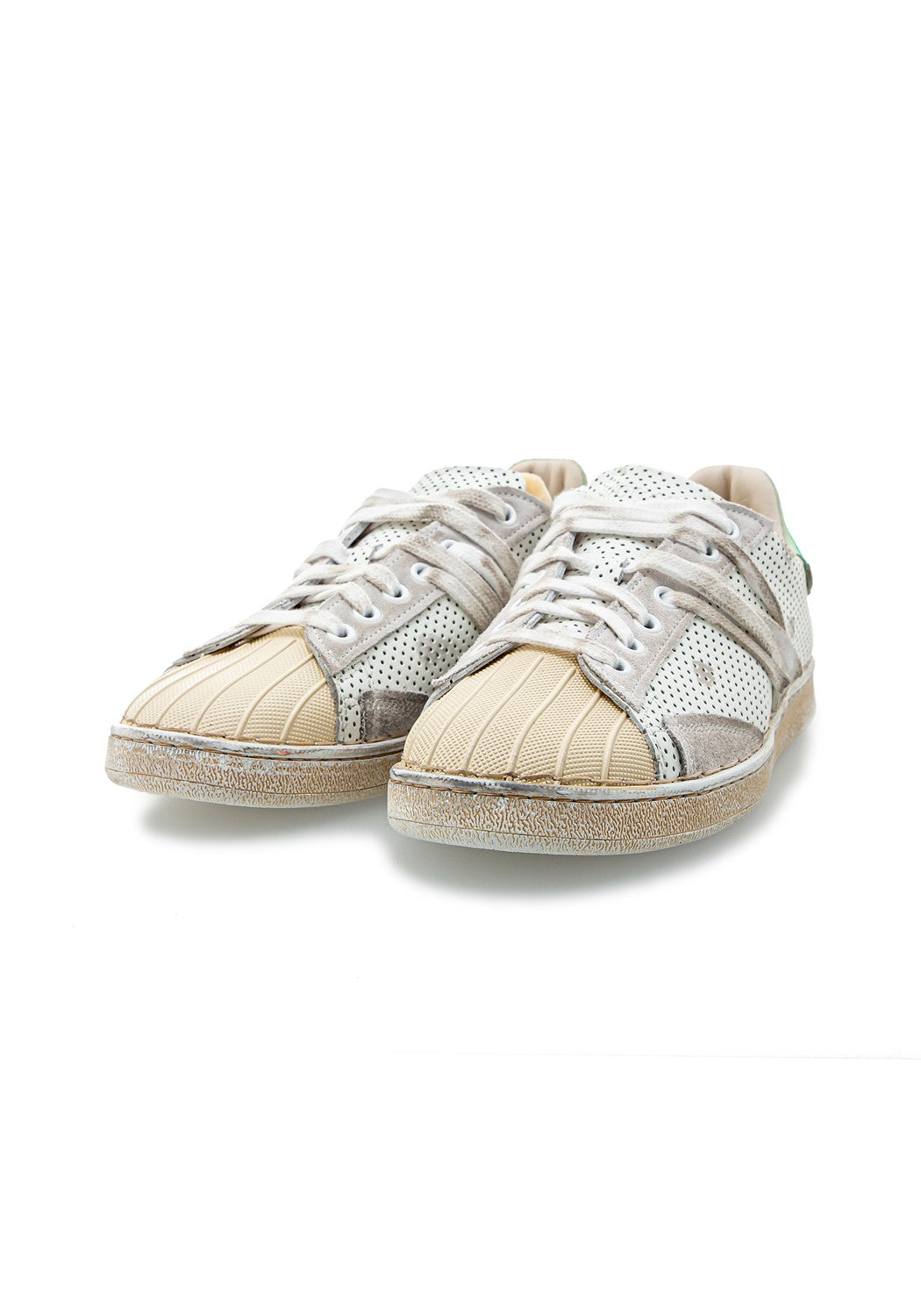 Stripeless Ultimate Atari white/flou gre dunkel | Bildmaterial bereitgestellt von SHOES.PLEASE.