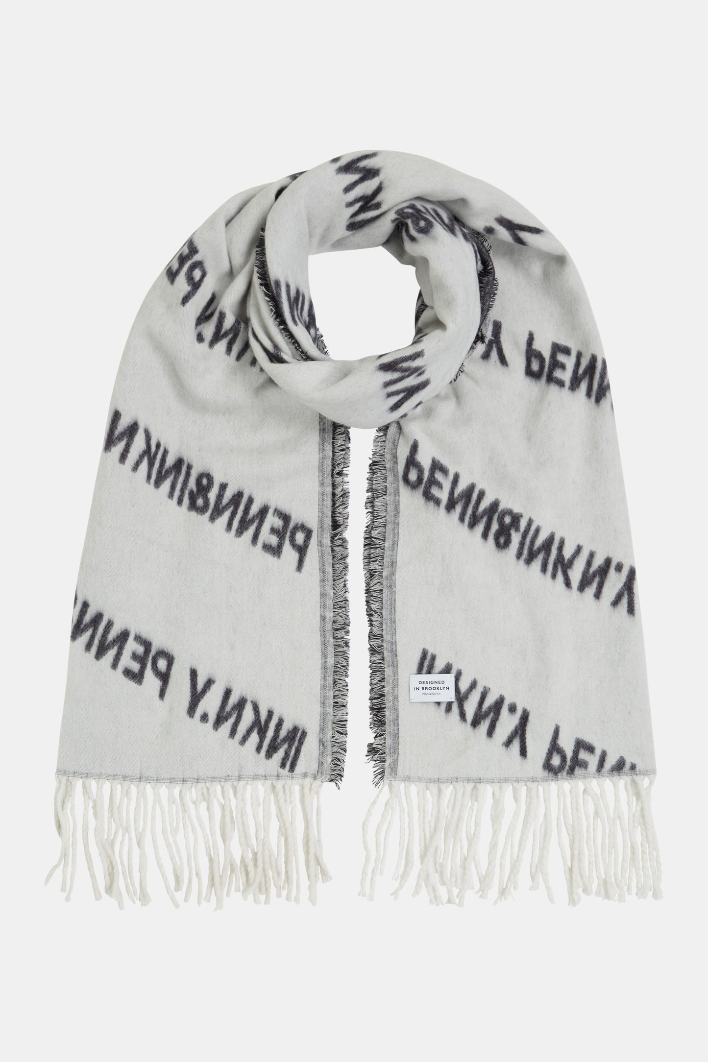 Scarf logo antra/ecru | Bildmaterial bereitgestellt von SHOES.PLEASE.