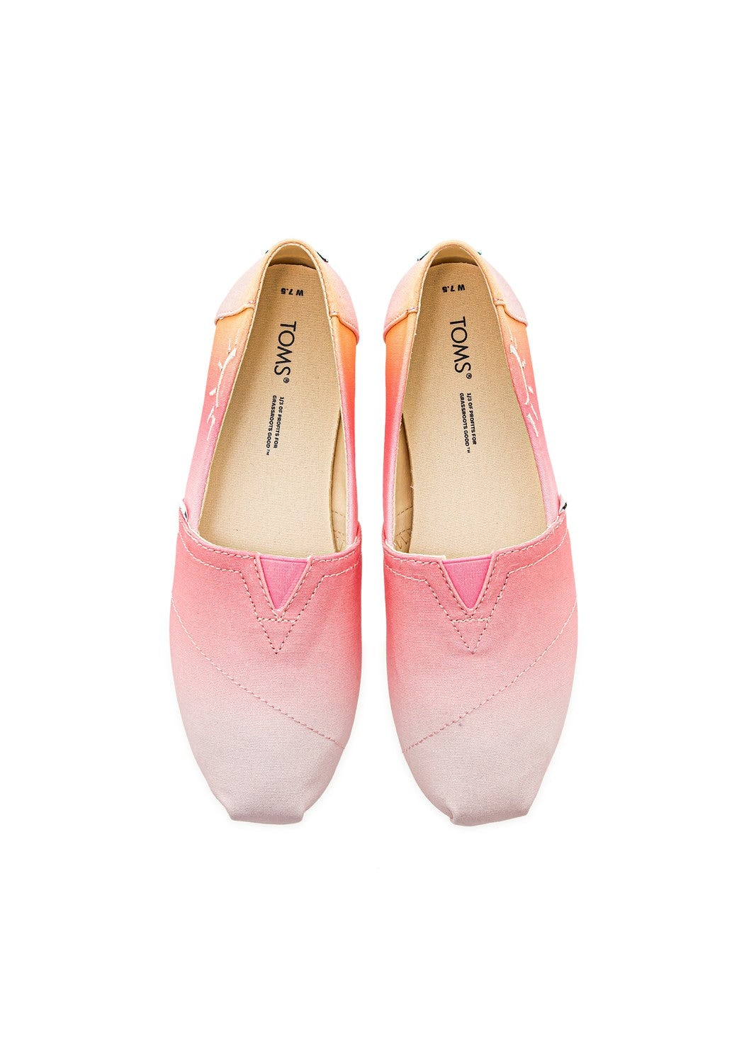 10017823 WM Alpargata pink Ombre Canvas | Bildmaterial bereitgestellt von SHOES.PLEASE.