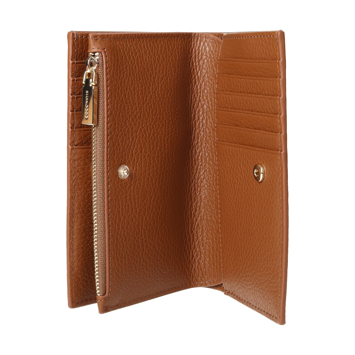 Metallic Soft Wallet E2MW511F101 cognac | Bildmaterial bereitgestellt von SHOES.PLEASE.