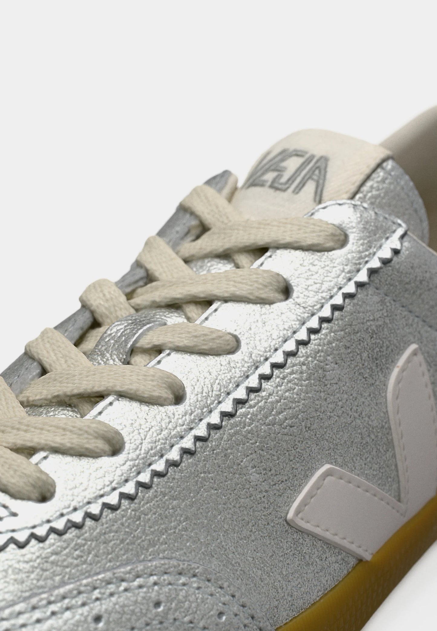 VOLLEY O.T. LEATHER SILVER white nat | Bildmaterial bereitgestellt von SHOES.PLEASE.