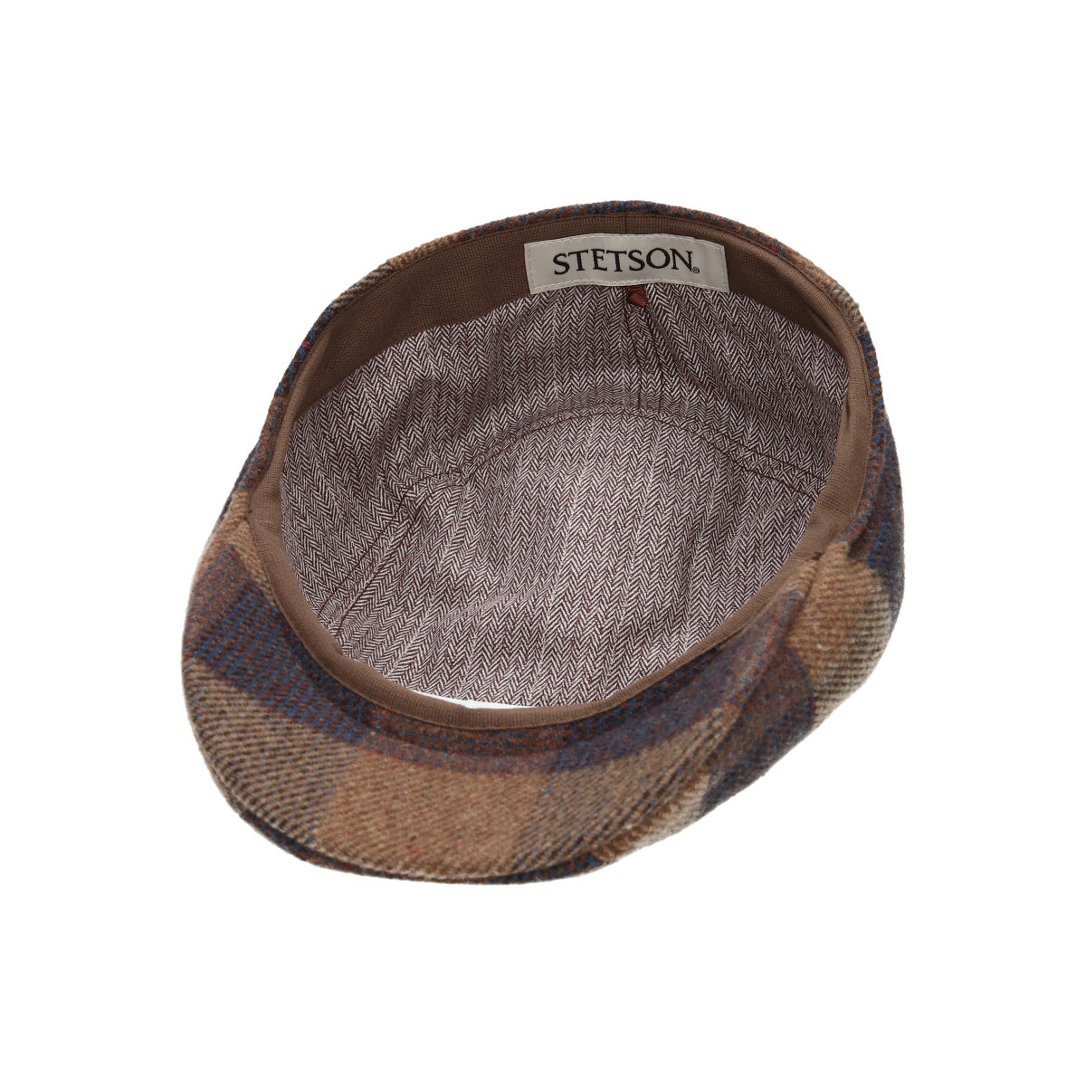 Ivy Cap Check Wool cognac | Bildmaterial bereitgestellt von SHOES.PLEASE.