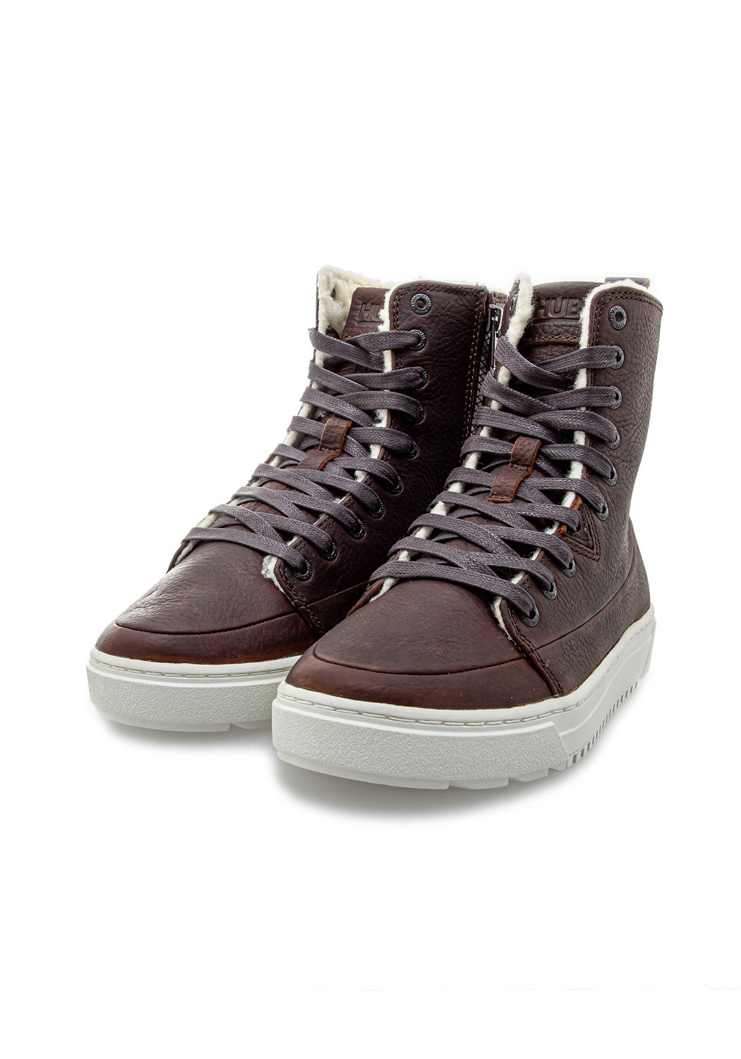 NIGHT L30 WOOL LEATHER dark brwn/off wht | Bildmaterial bereitgestellt von SHOES.PLEASE.