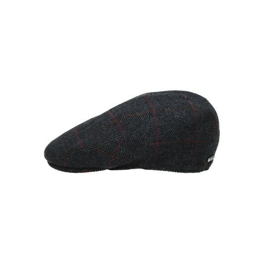 Ivy Cap Wool fischgrat-grau