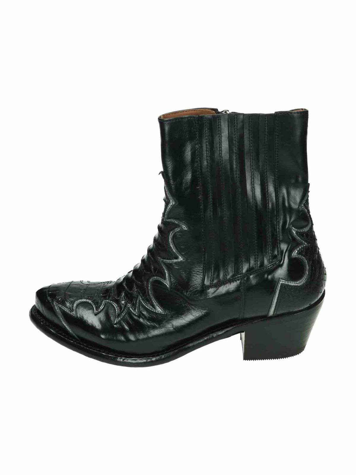 242W44008D1 Snake washed black | Bildmaterial bereitgestellt von SHOES.PLEASE.