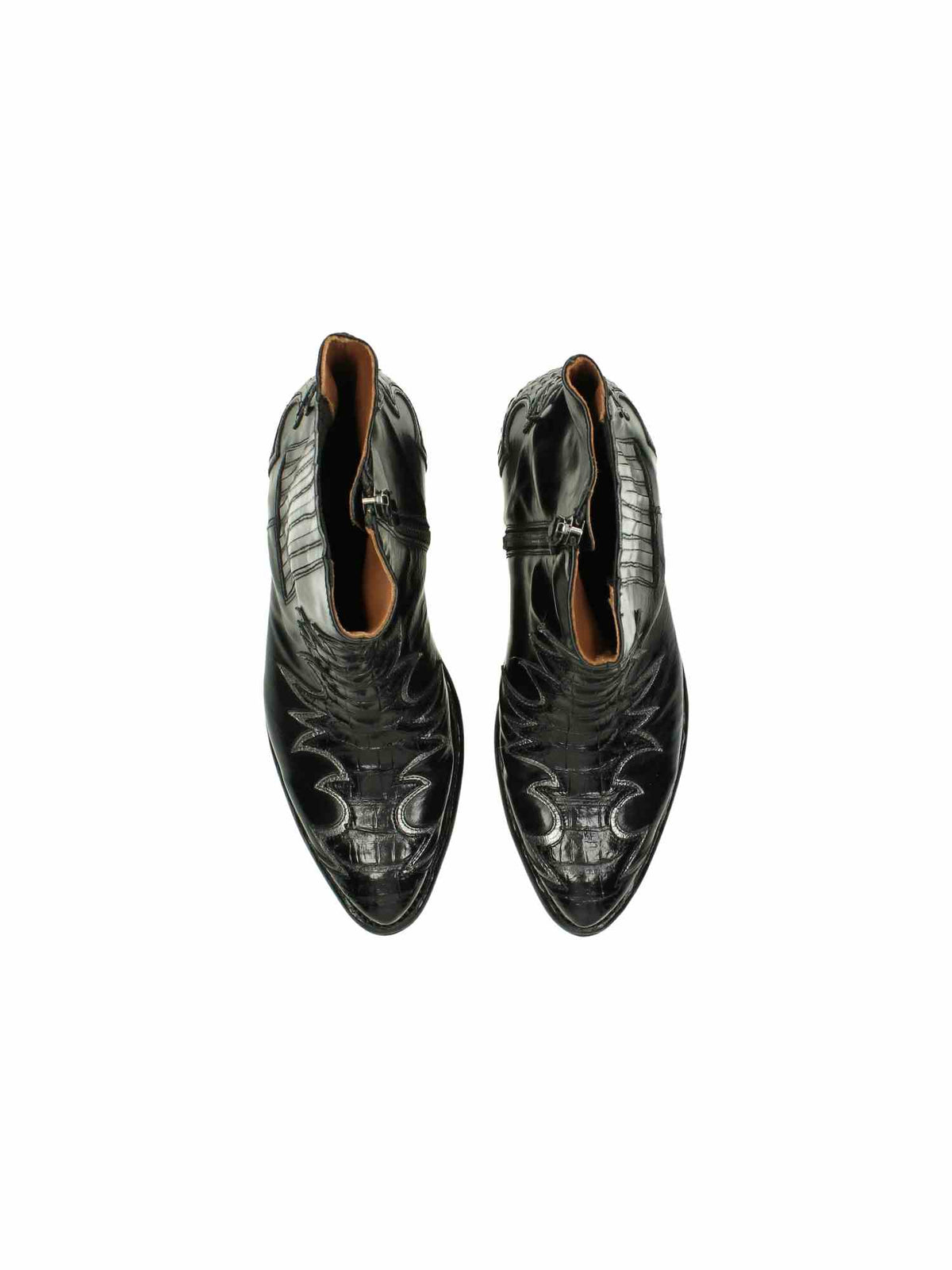 242W44008D1 Snake washed black | Bildmaterial bereitgestellt von SHOES.PLEASE.