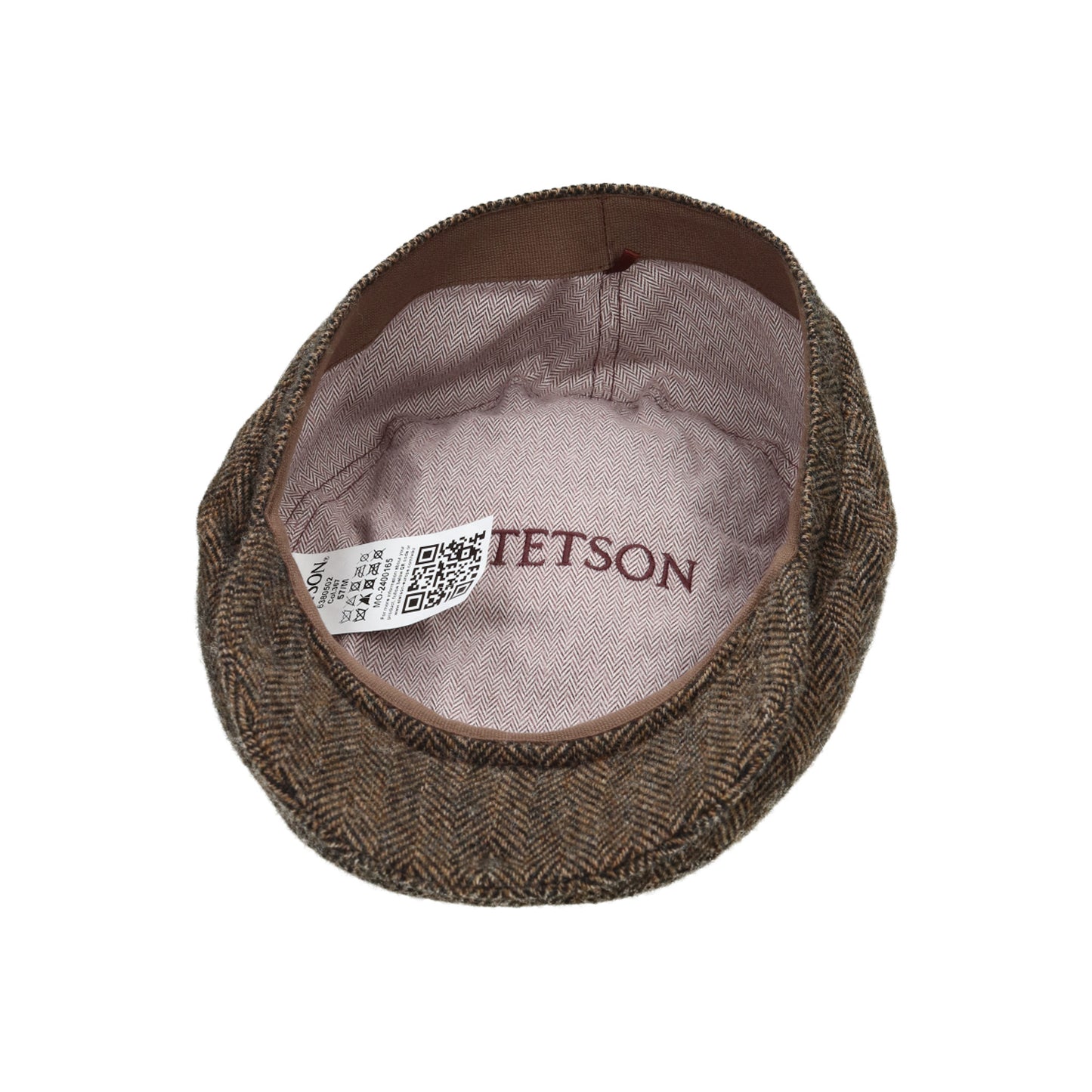 Driver Cap Wool Herringbone braun melange | Bildmaterial bereitgestellt von SHOES.PLEASE.