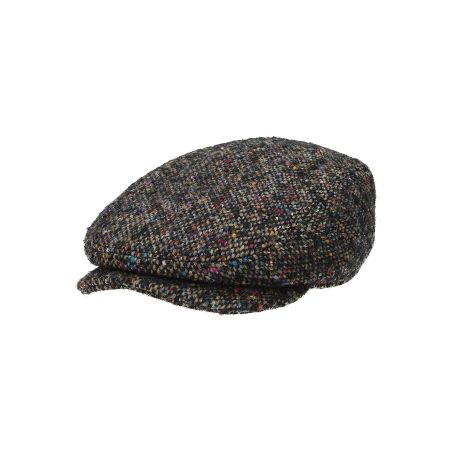 Driver Cap Wool Donegal donegal schwarz multi | Bildmaterial bereitgestellt von SHOES.PLEASE.