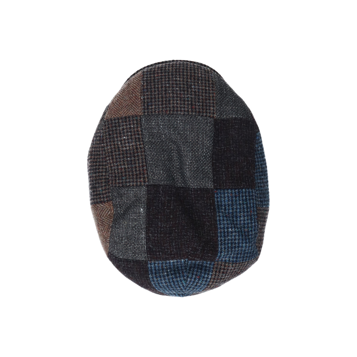 Driver Cap Patchwork braun | Bildmaterial bereitgestellt von SHOES.PLEASE.