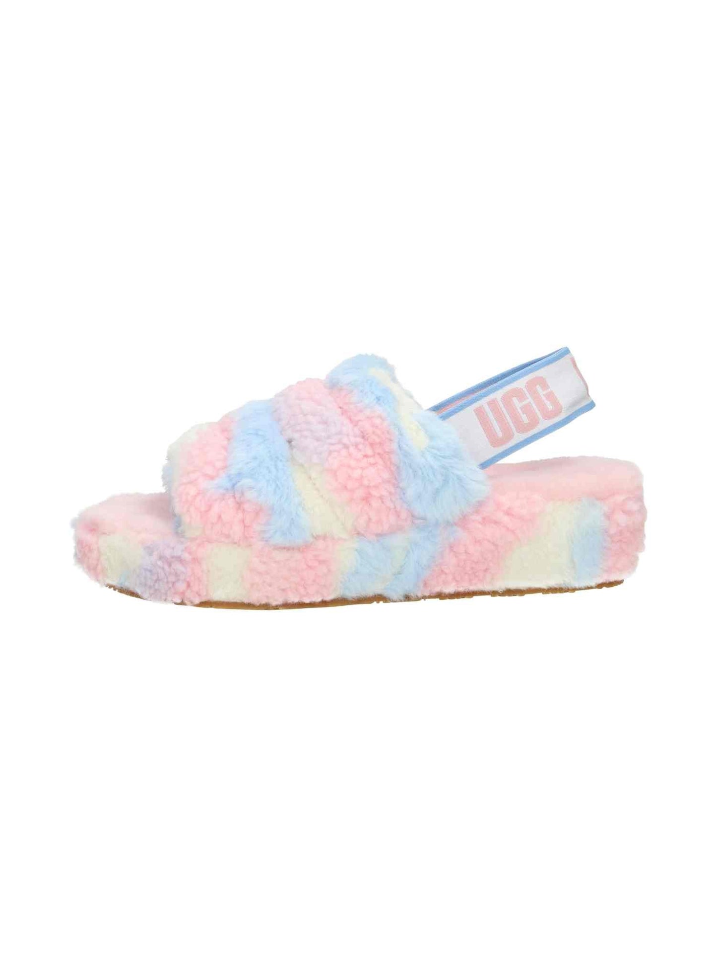 W Fluff Yeah Slide Cali Coll. pride stri | Bildmaterial bereitgestellt von SHOES.PLEASE.