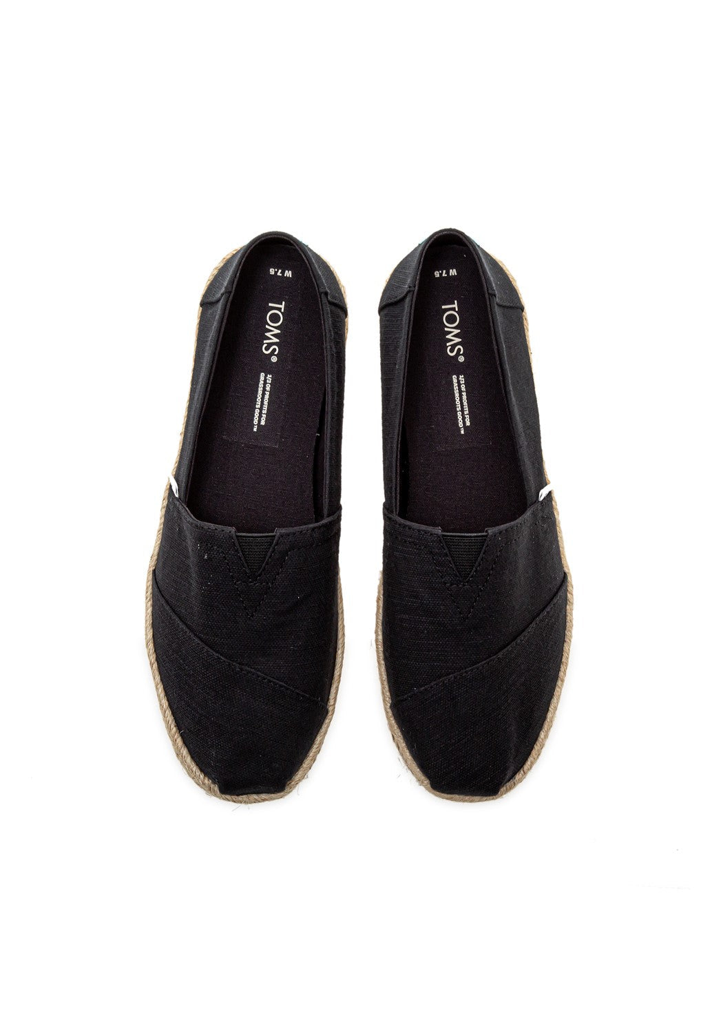 10016250 WM Woven Slubby black | Bildmaterial bereitgestellt von SHOES.PLEASE.