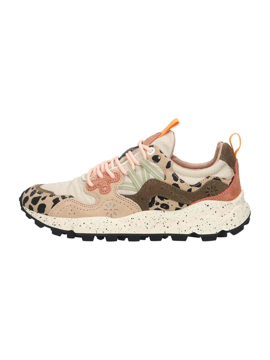 Yamano 3 Uni Suede/Print/Nylon beige-milk-light brown