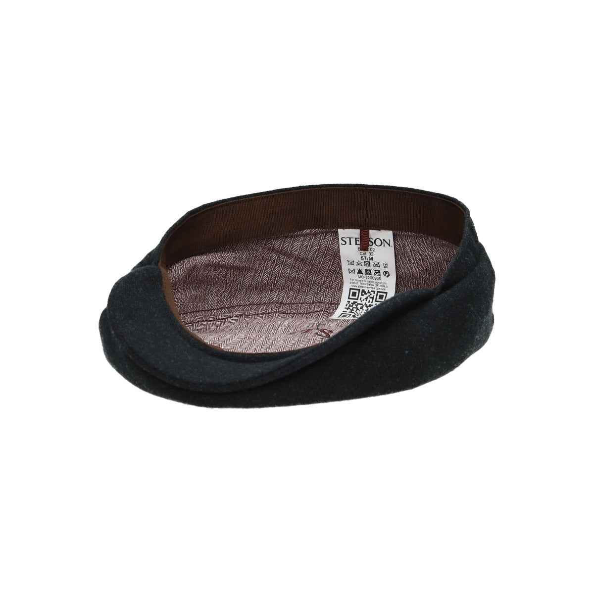 6-Panel Cap Virgin Wool/Cashmere dunkelgrau | Bildmaterial bereitgestellt von SHOES.PLEASE.