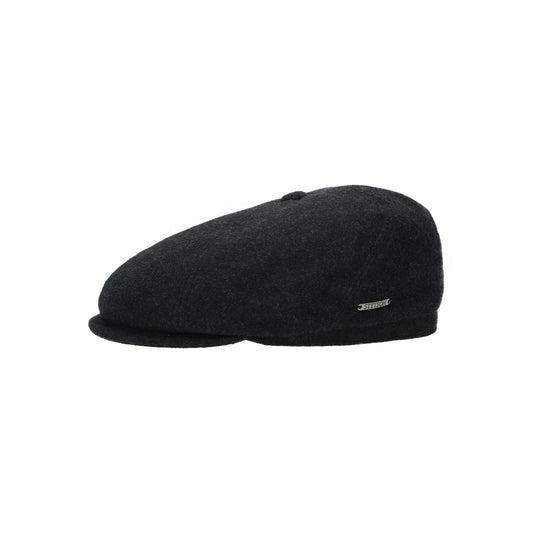 6-Panel Cap Wool/Cashmere dunkelgrau