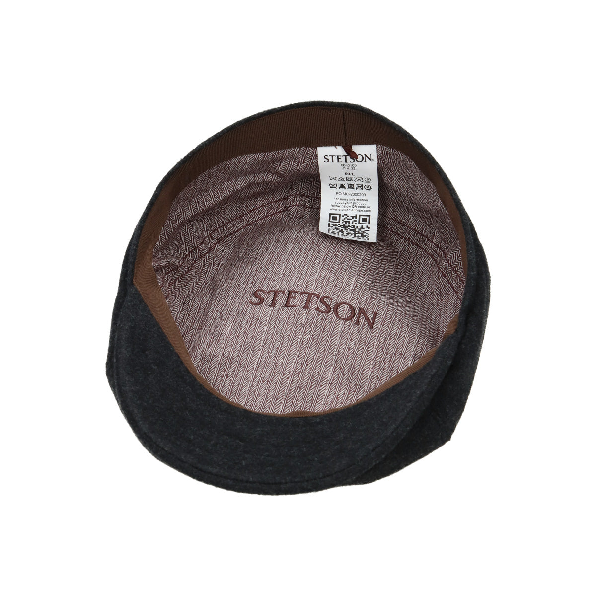 6-Panel Cap Wool/Cashmere dunkelgrau | Bildmaterial bereitgestellt von SHOES.PLEASE.