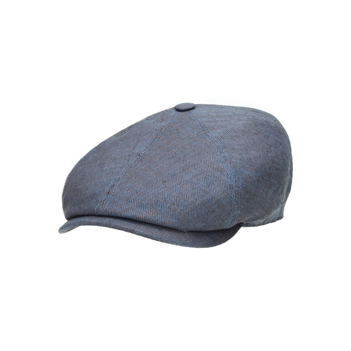 6-Panel Cap Linen denim blau | Bildmaterial bereitgestellt von SHOES.PLEASE.