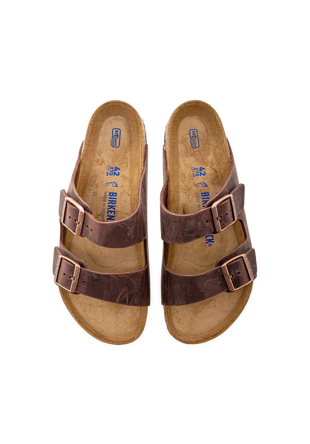 Arizona Soft Footbed Natural Leather Oiled habana | Bildmaterial bereitgestellt von SHOES.PLEASE.