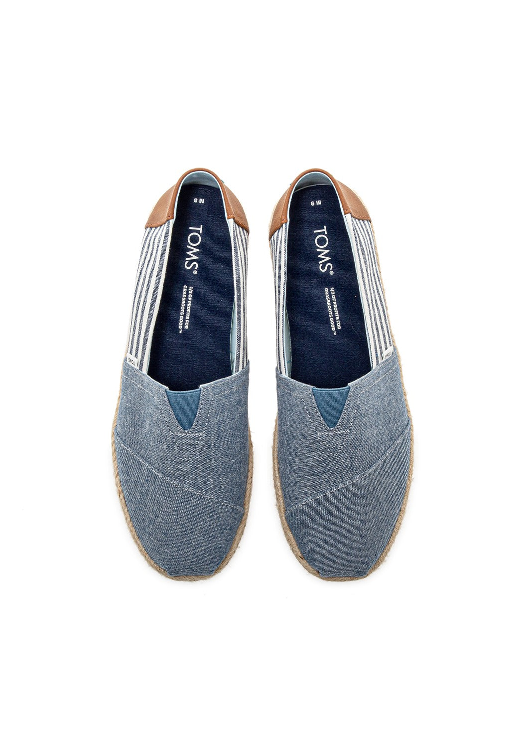 10016291 MN Chambray/Stripes navy | Bildmaterial bereitgestellt von SHOES.PLEASE.