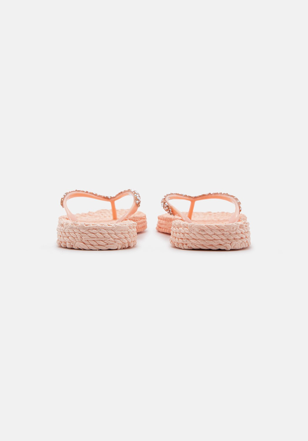 Flip Flop with Glitter soft coral | Bildmaterial bereitgestellt von SHOES.PLEASE.