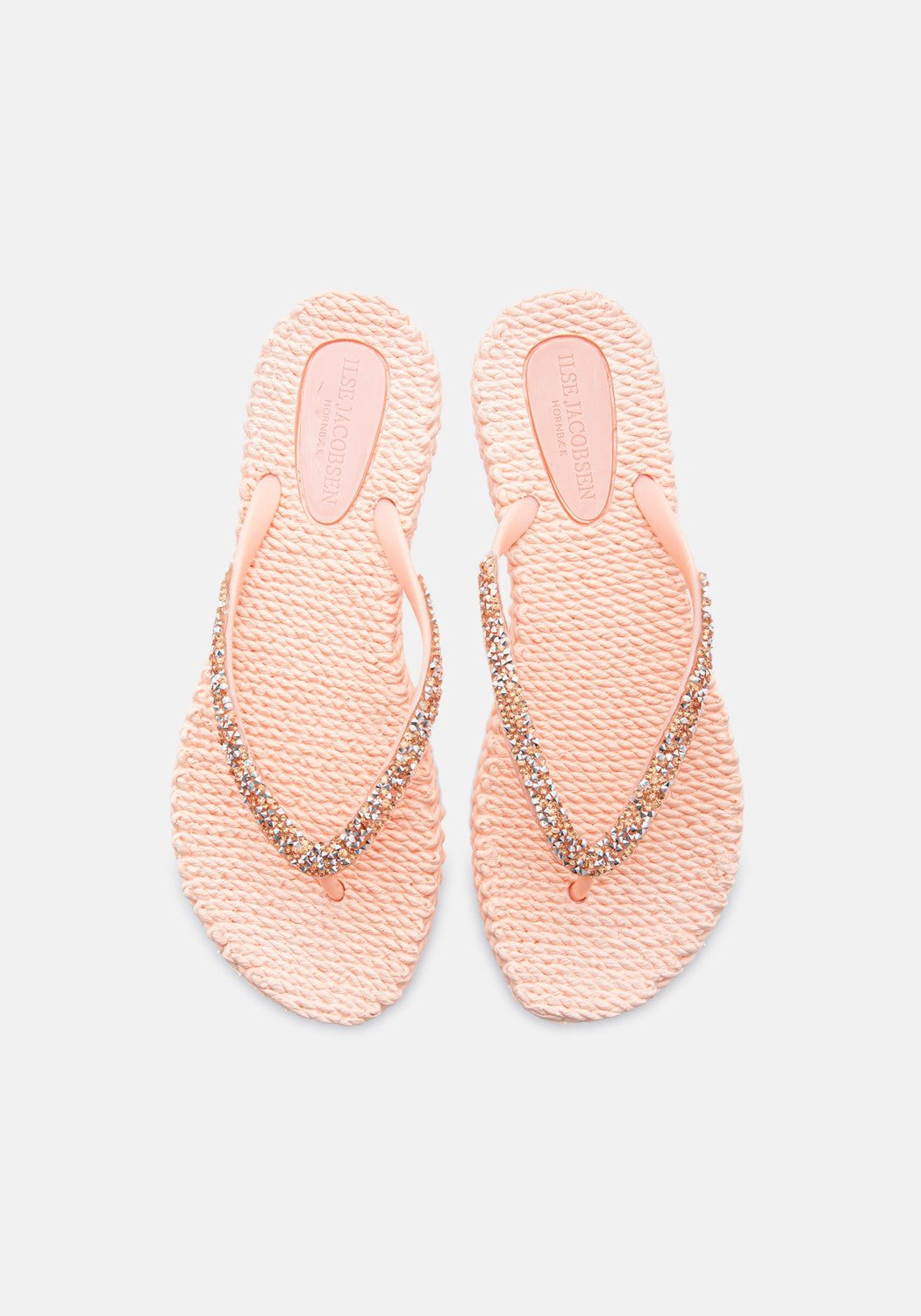 Flip Flop with Glitter soft coral | Bildmaterial bereitgestellt von SHOES.PLEASE.