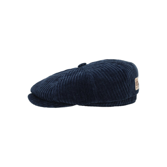 Hatteras Corduroy Jersey navy blau
