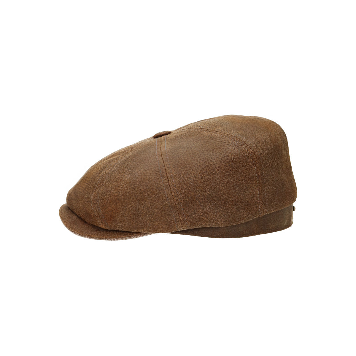 8-Panel Cap Pigskin braun | Bildmaterial bereitgestellt von SHOES.PLEASE.