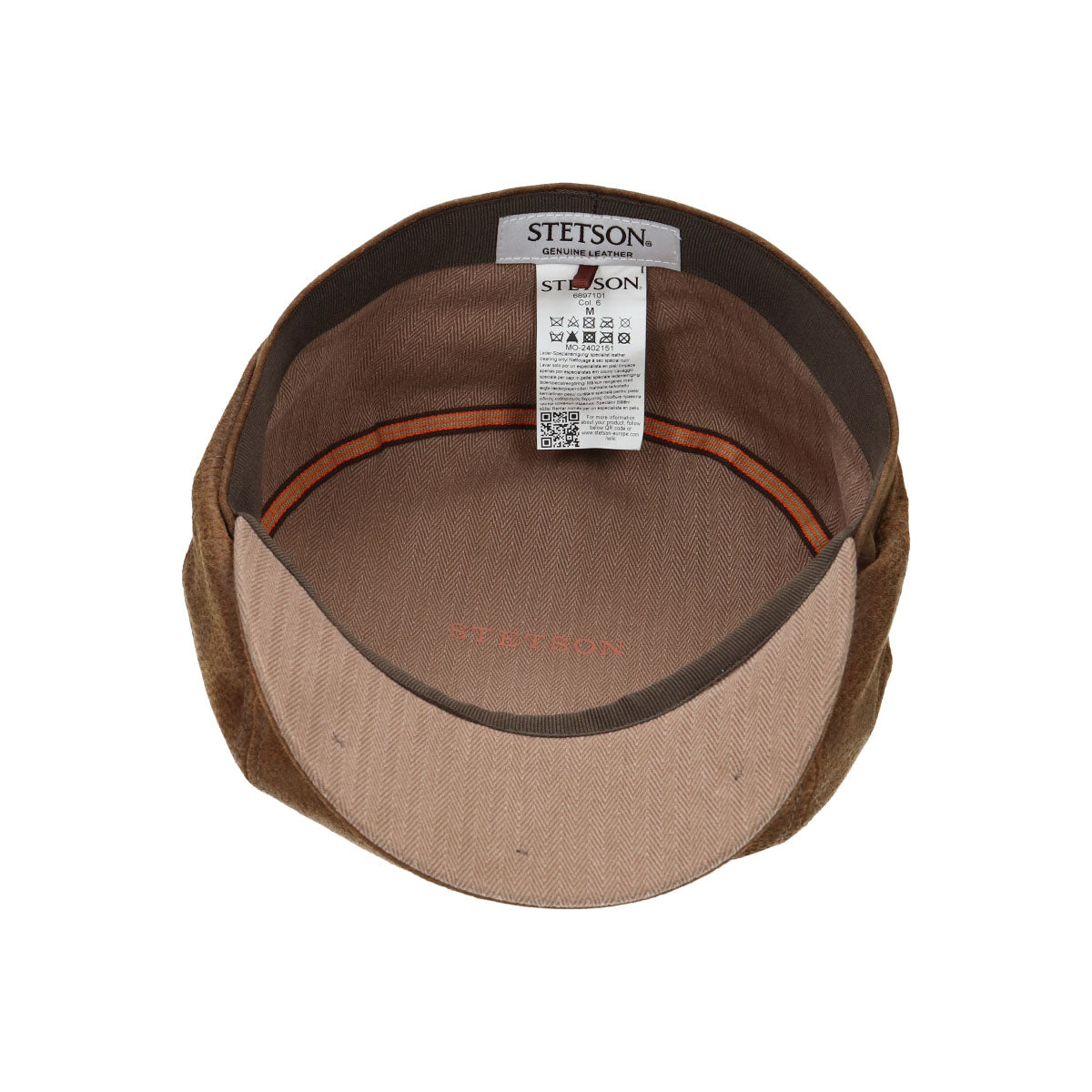 8-Panel Cap Pigskin braun | Bildmaterial bereitgestellt von SHOES.PLEASE.