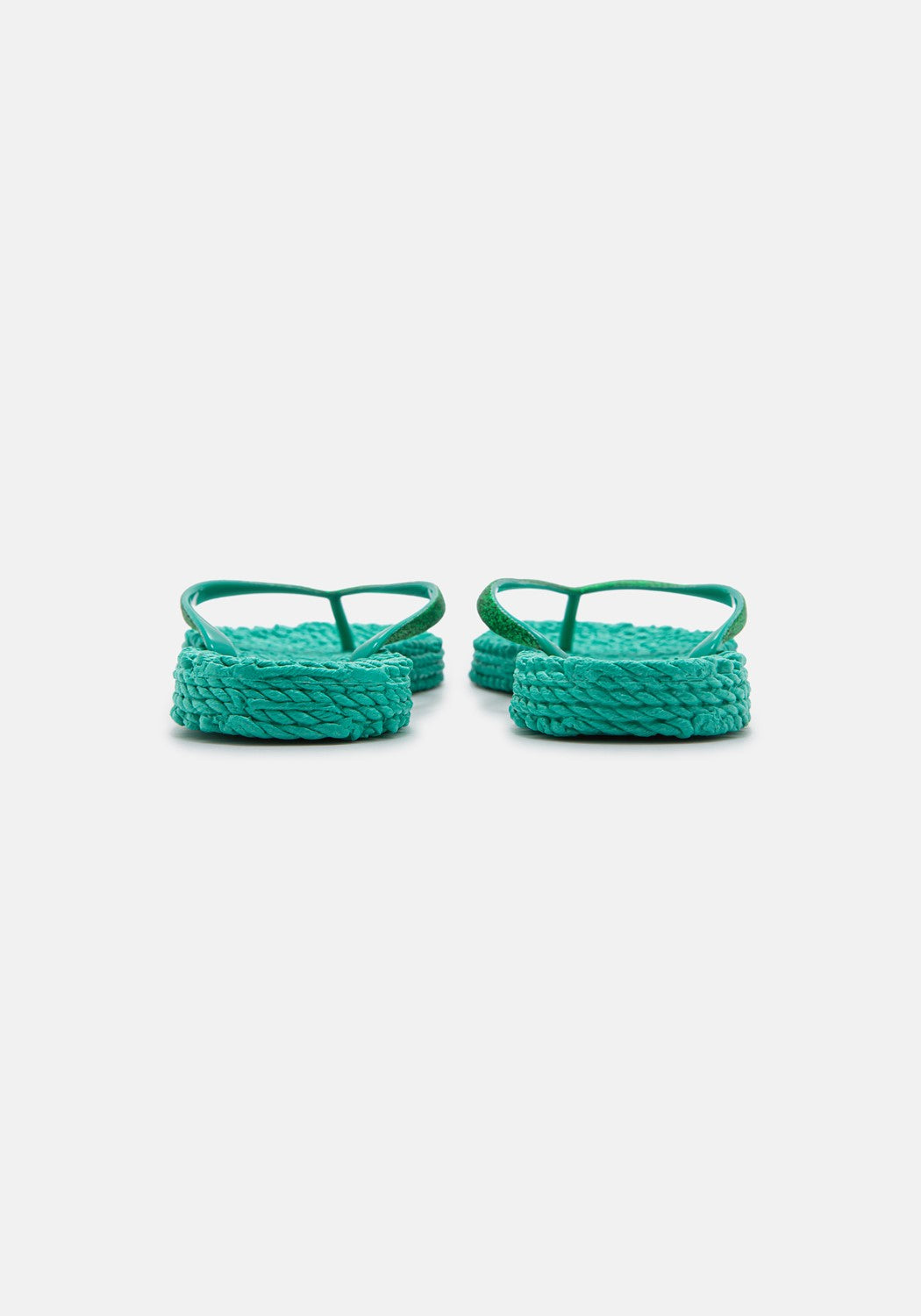 Flip Flop with Glitter north green | Bildmaterial bereitgestellt von SHOES.PLEASE.
