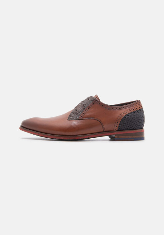 Dressed 18107/39 cognac Calf Derb