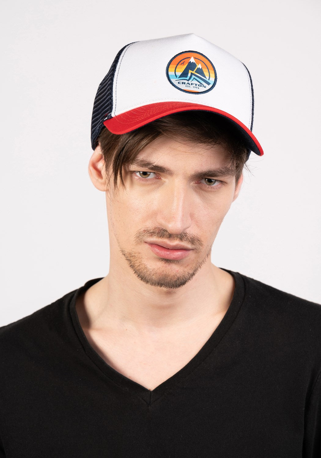 CRSUNRISE Trucker Cap red/white/navy | Bildmaterial bereitgestellt von SHOES.PLEASE.