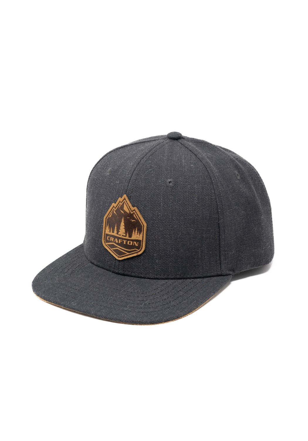 CRBIG MOUNTAIN Snapback Cap dk.ht grey | Bildmaterial bereitgestellt von SHOES.PLEASE.