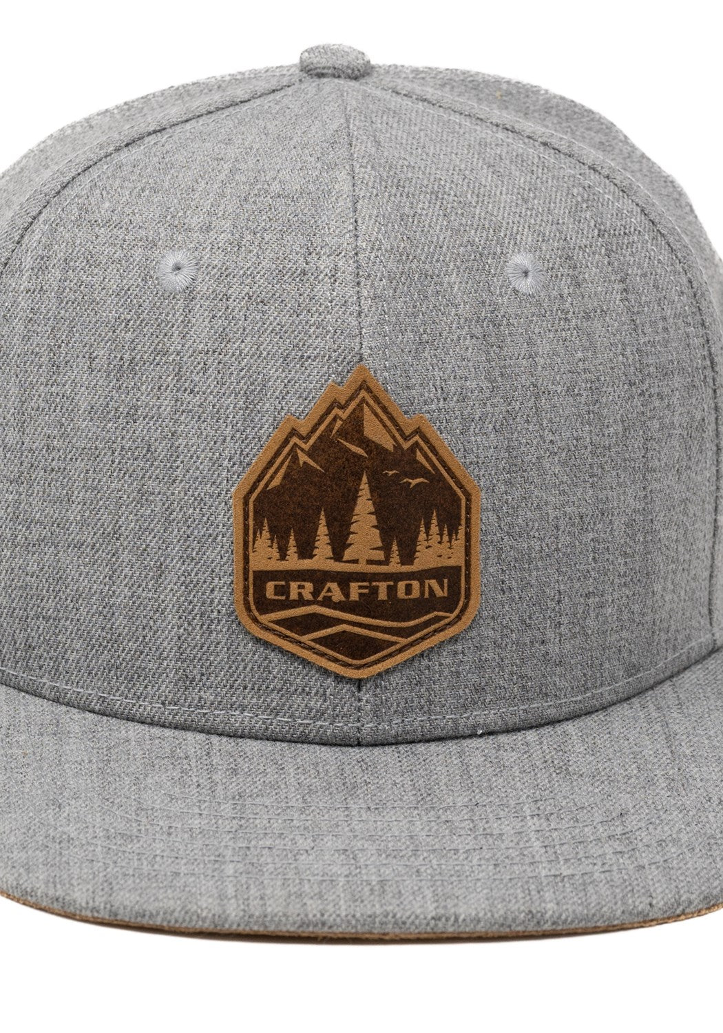 CRBIG MOUNTAIN Snapback Cap lt.ht grey | Bildmaterial bereitgestellt von SHOES.PLEASE.