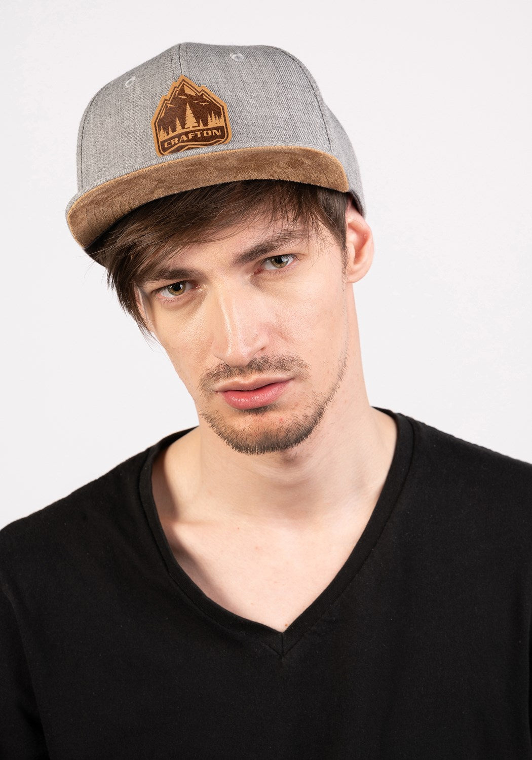 CRBIG MOUNTAIN Snapback Cap lt.ht grey | Bildmaterial bereitgestellt von SHOES.PLEASE.