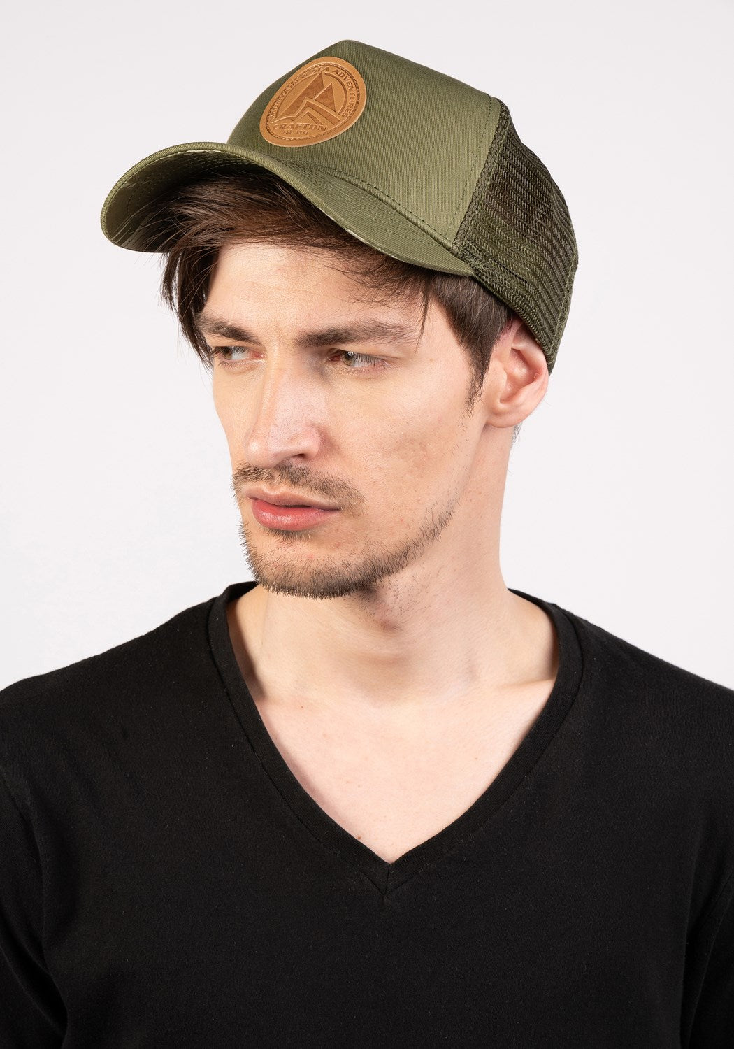 CRCLASSIC LOGO Trucker Cap olive | Bildmaterial bereitgestellt von SHOES.PLEASE.