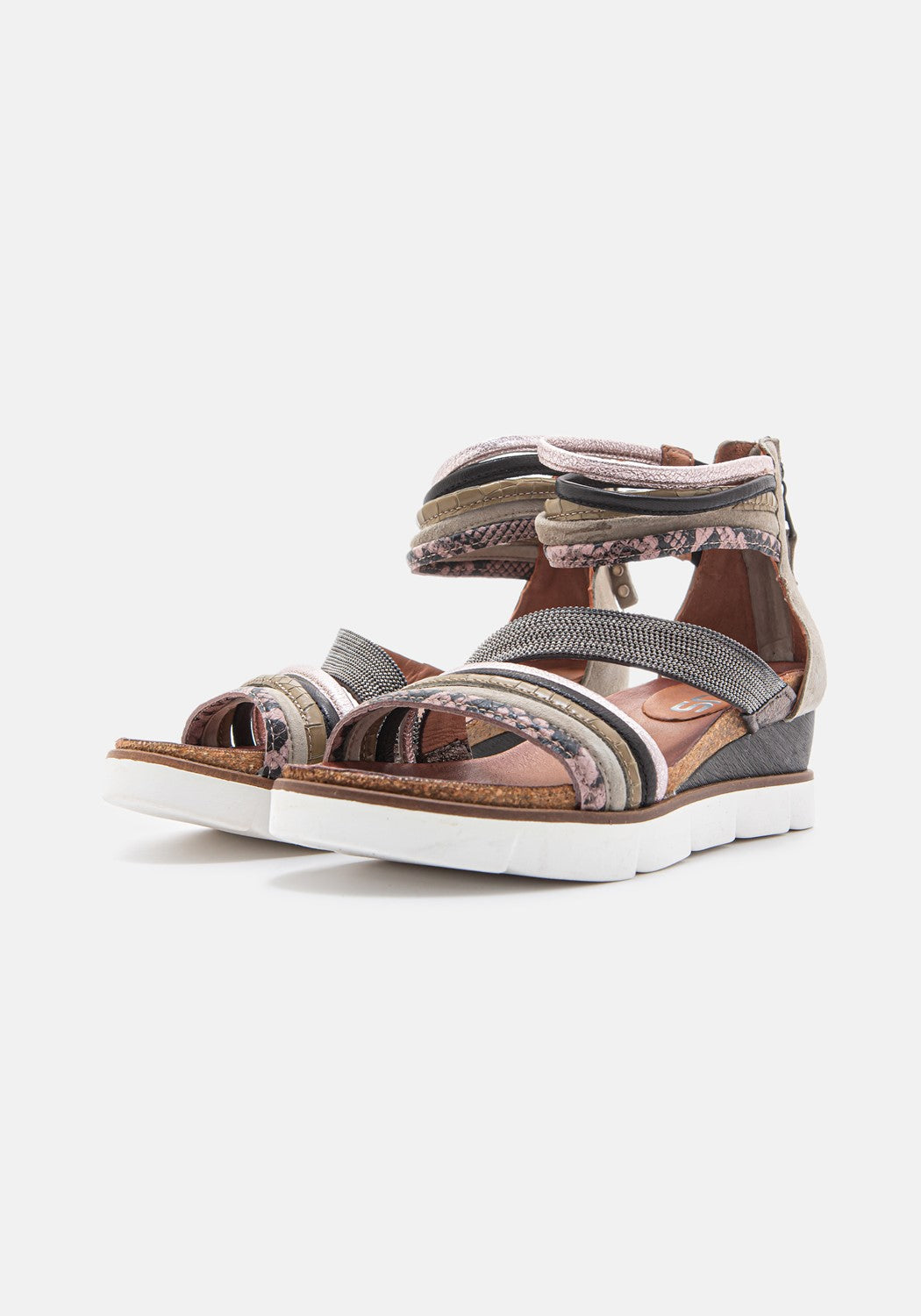 866035-0301-0001 skin/kaki/nero | Bildmaterial bereitgestellt von SHOES.PLEASE.