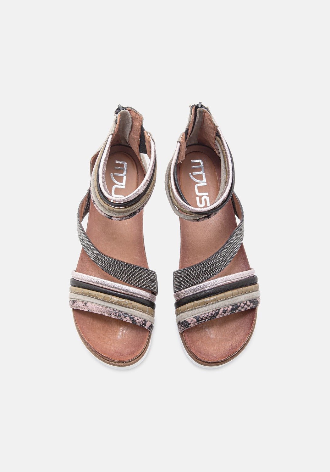 866035-0301-0001 skin/kaki/nero | Bildmaterial bereitgestellt von SHOES.PLEASE.