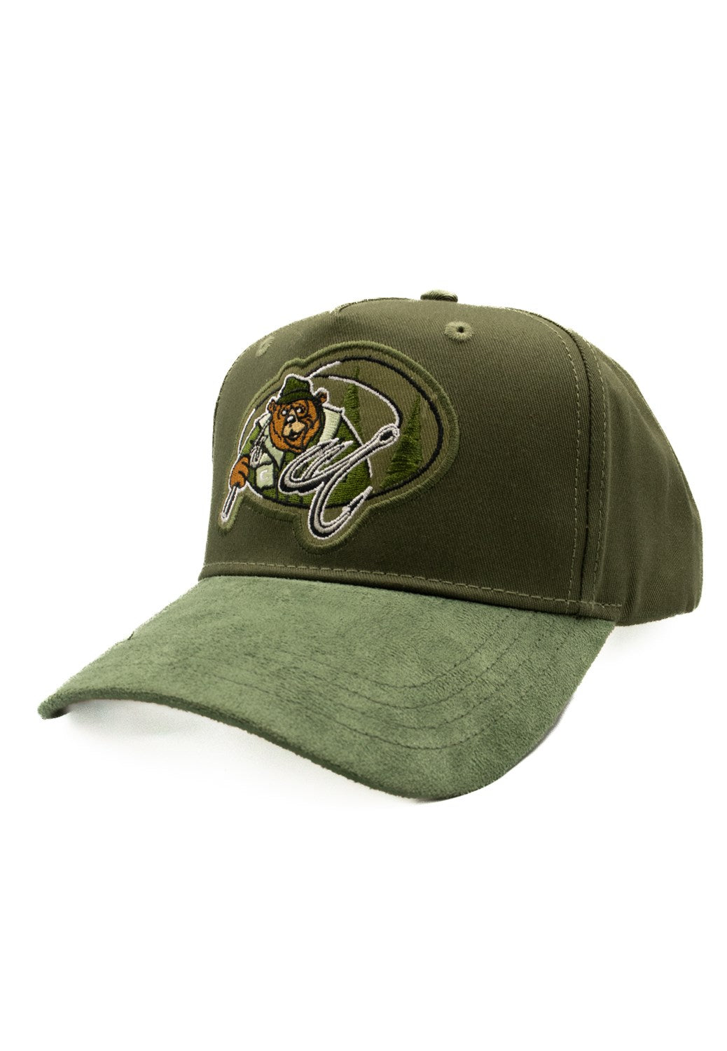 Fishing Bear Polo Trucker Cap olive | Bildmaterial bereitgestellt von SHOES.PLEASE.