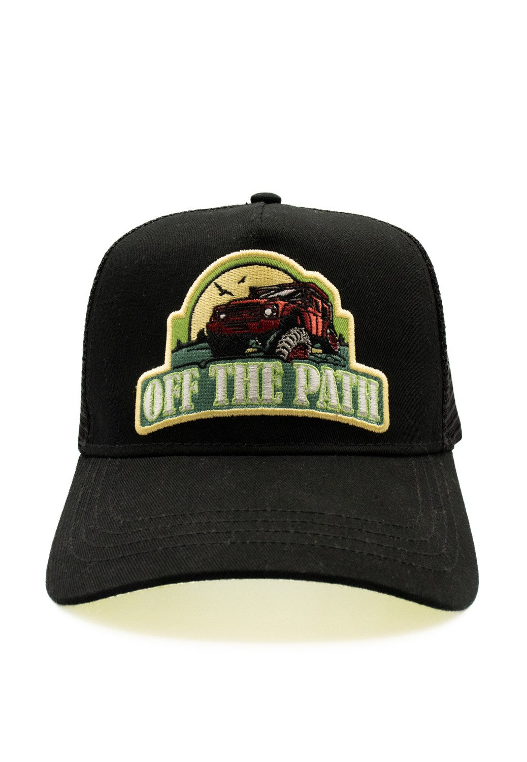 Off The Path Trucker Cap schwarz | Bildmaterial bereitgestellt von SHOES.PLEASE.