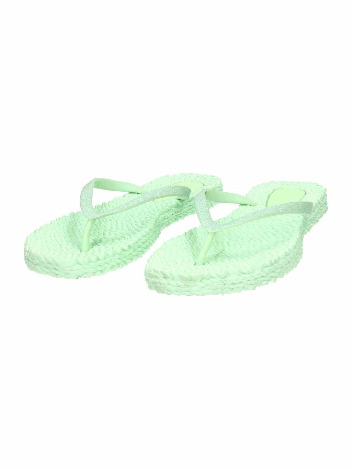 Flip Flop with Glitter dusty aqua | Bildmaterial bereitgestellt von SHOES.PLEASE.