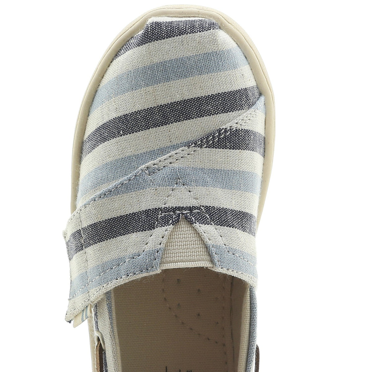 10015169 Tiny Woven Stripe Bimini navy | Bildmaterial bereitgestellt von SHOES.PLEASE.