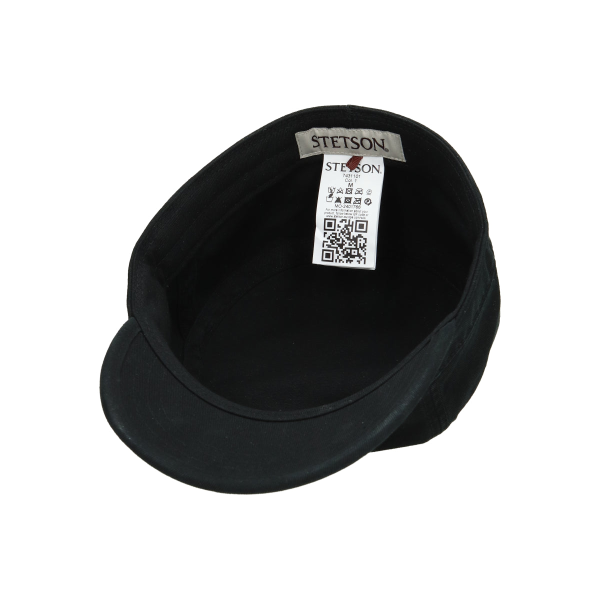 Army Cap Cotton schwarz | Bildmaterial bereitgestellt von SHOES.PLEASE.
