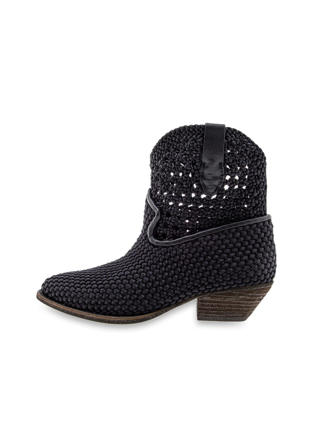 Django 01 Combo A satin braided blk | Bildmaterial bereitgestellt von SHOES.PLEASE.